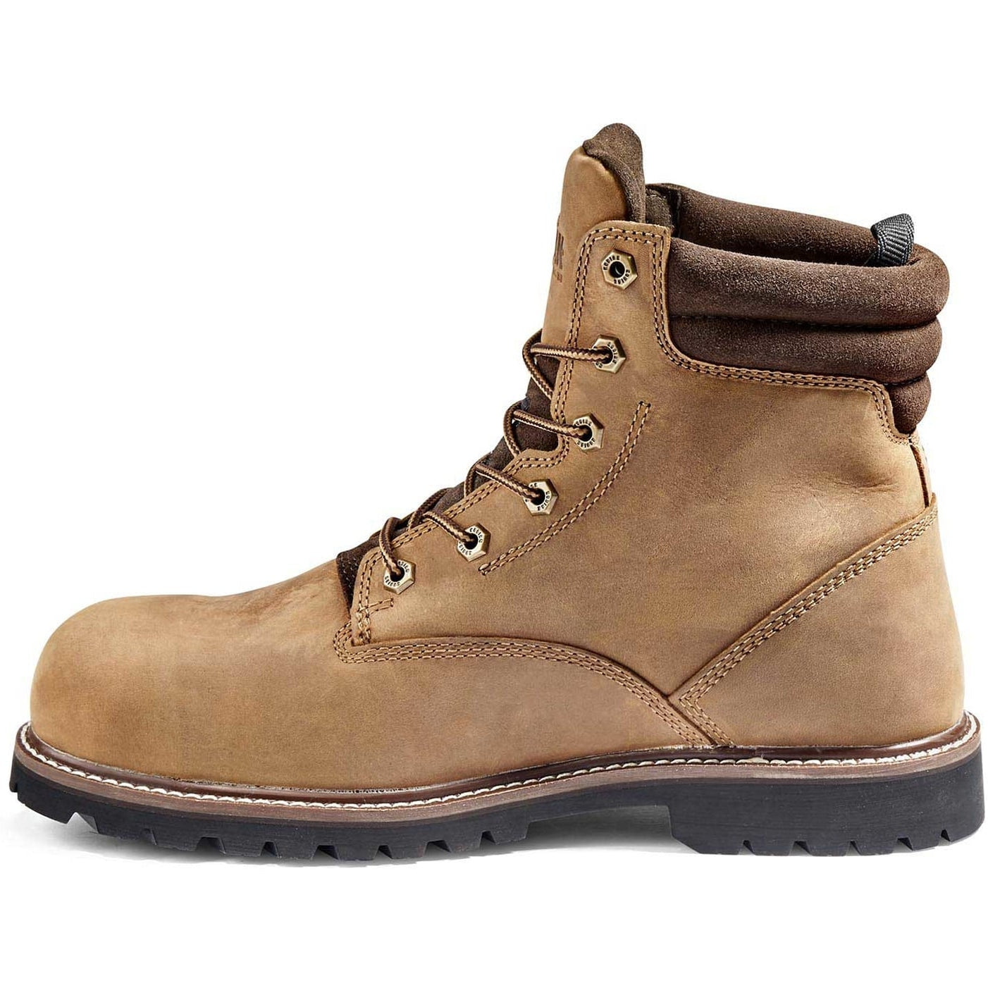 Kodiak Men's Mckinney 6" Comp Toe WP Safety Work Boot -Brown- K4TFBN  - Overlook Boots