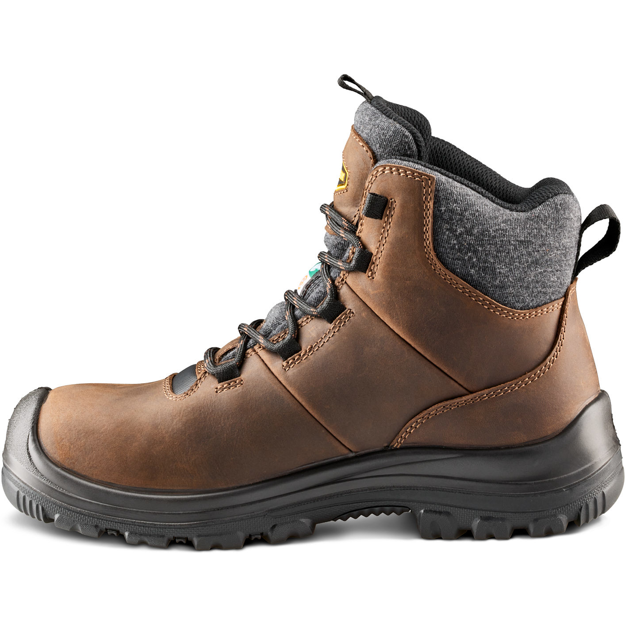 Terra Women's Terra Findlay 6" Comp Toe Waterproof Safety Work Boot- Brown- 1319DB - Overlook Boots