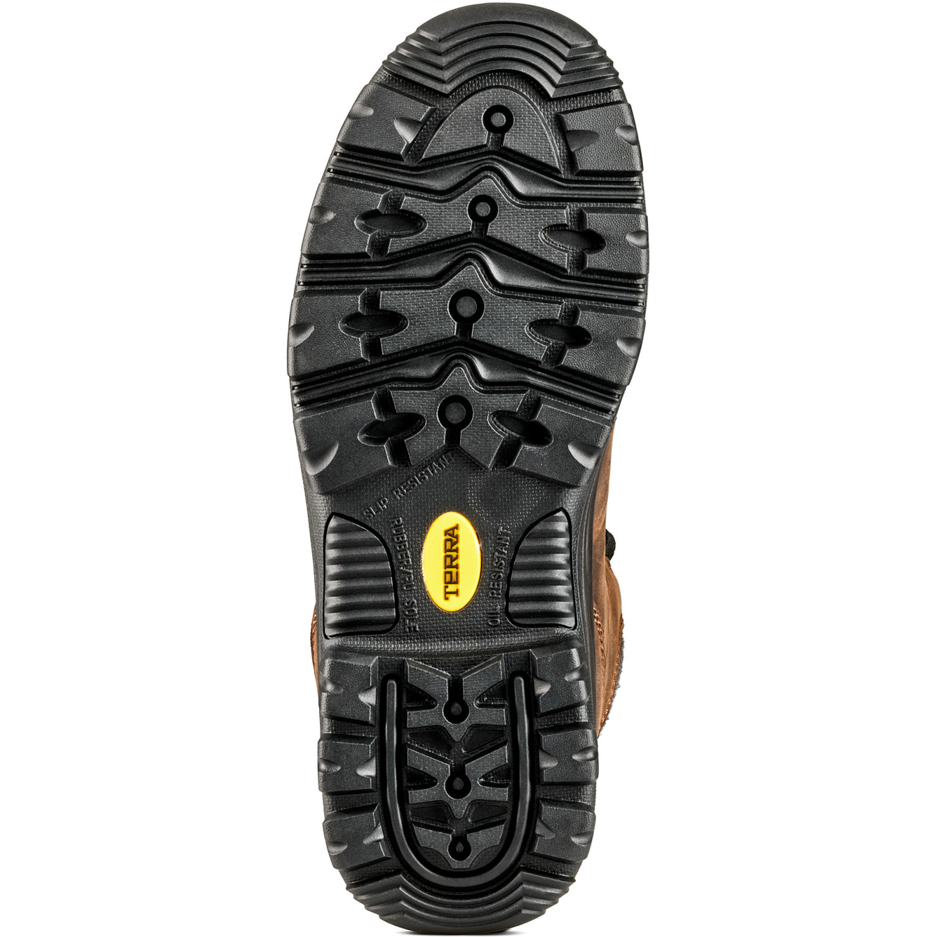 Terra Women's Terra Findlay 6" Comp Toe Waterproof Safety Work Boot- Brown- 1319DB - Overlook Boots