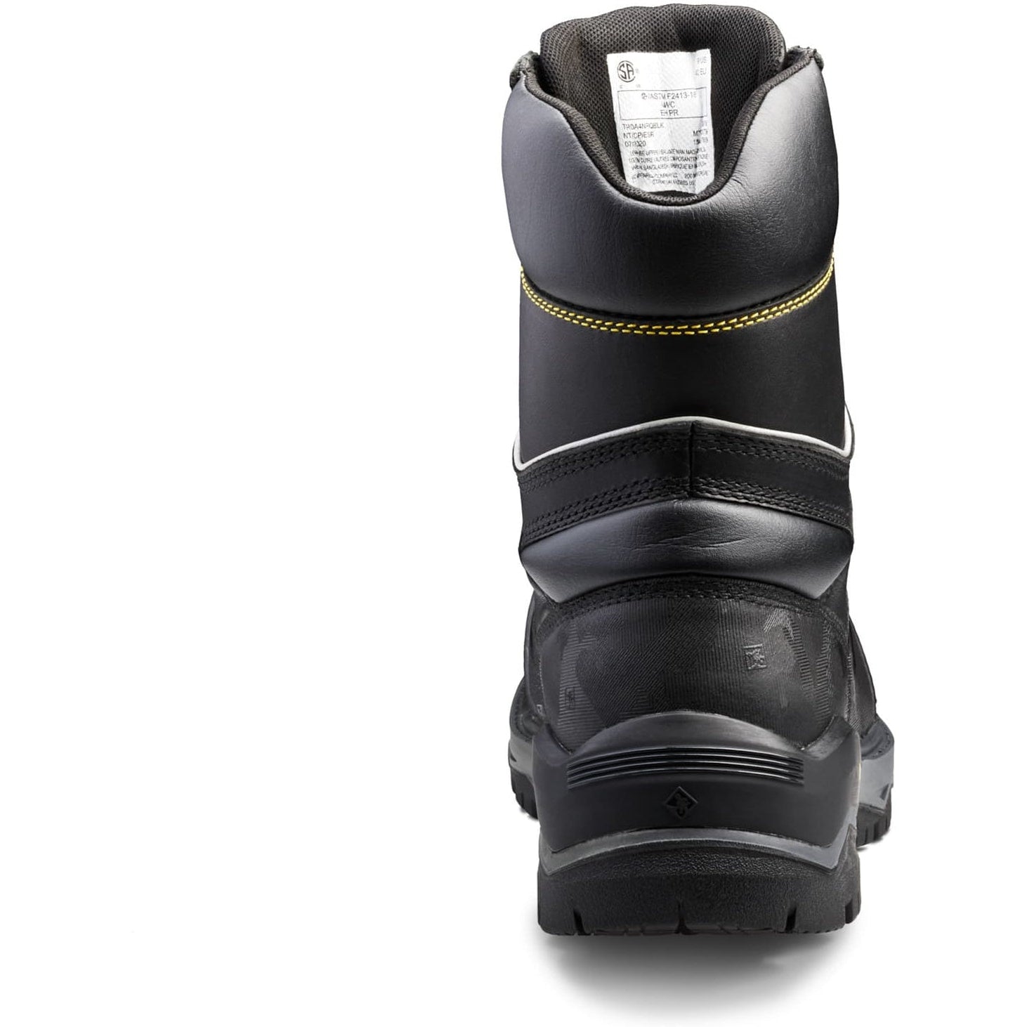 Terra Men's Gantry 8" Comp Toe WP Safety Work Boot -Black- 4NRQBK  - Overlook Boots