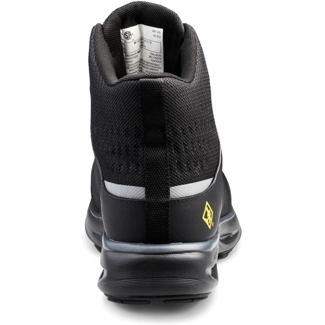 Terra Men's Lites Mid Nano CT Athletic Safety Work Shoe -Black- 4NRTBK  - Overlook Boots