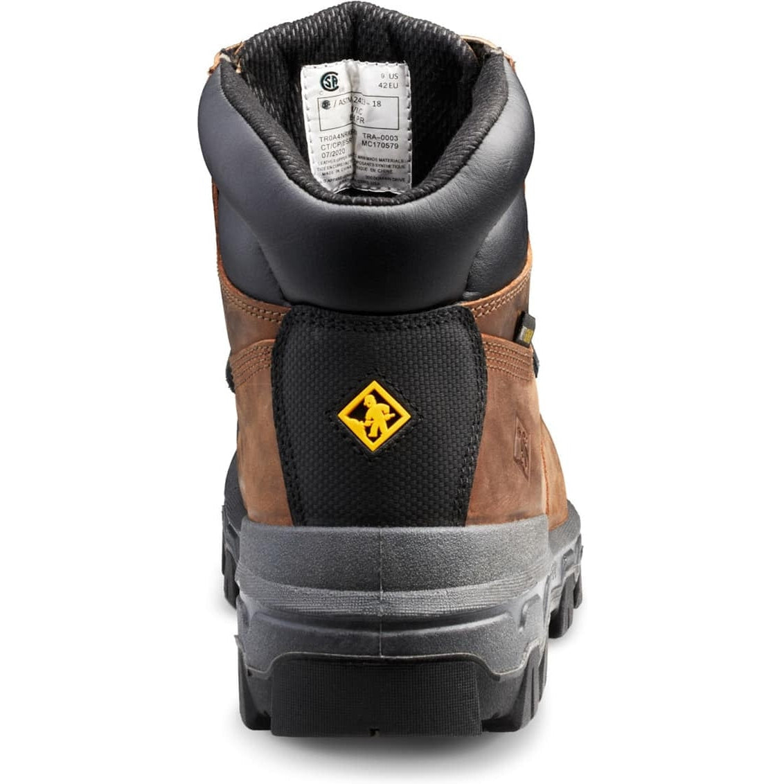 Terra Men's Sentry 2020 6" Composite Toe Waterproof Safety Work Boot -Brown- 4NRXBN - Overlook Boots