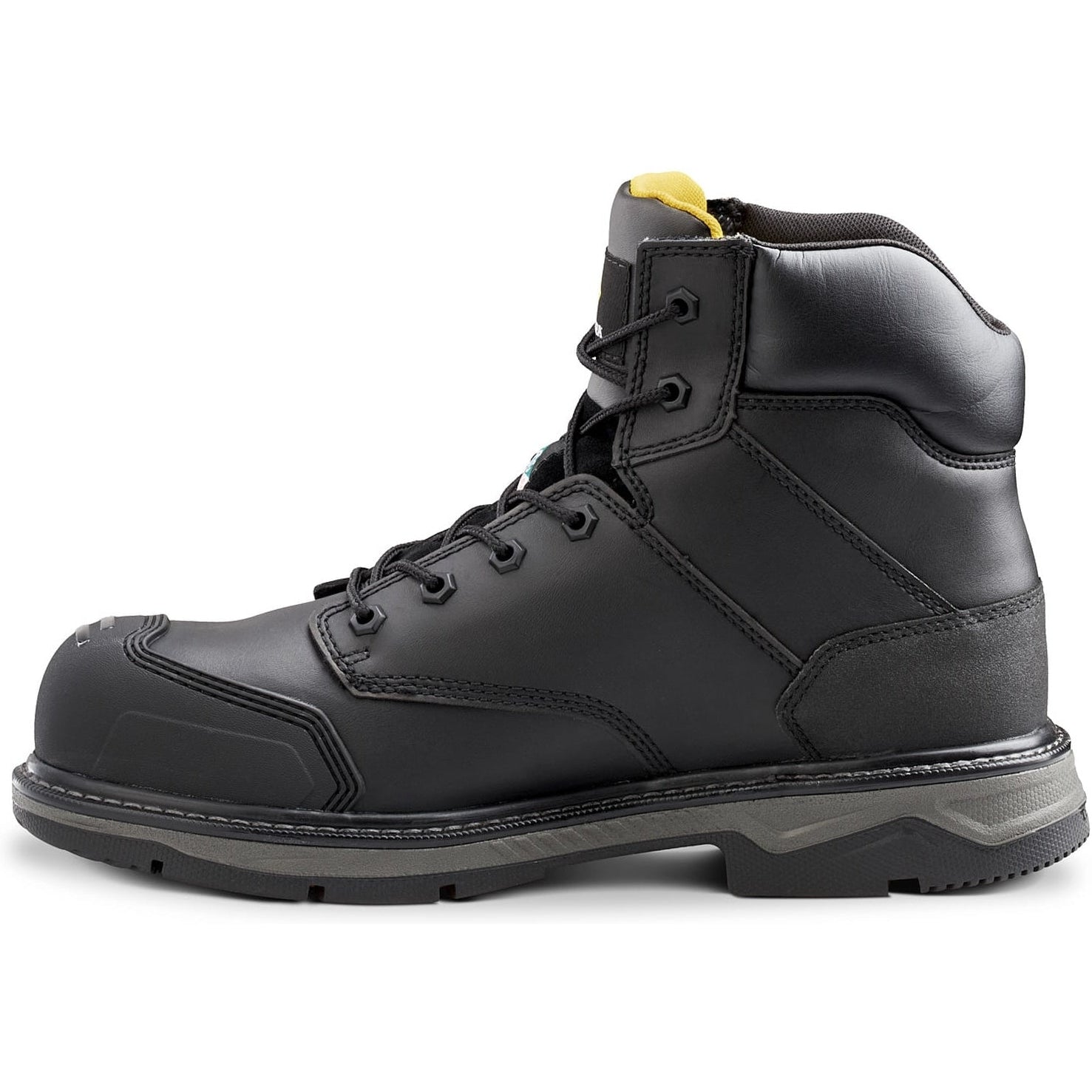 Terra Men's Patton 6" AT Waterproof Safety Work Boot -Black- 4NS6BK  - Overlook Boots