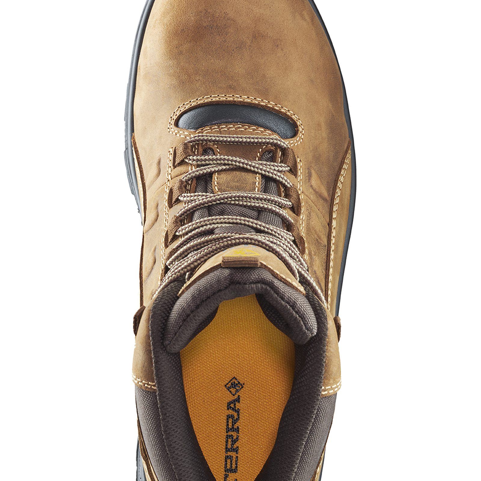 Terra Men's Findlay 6" Soft Toe WP Work Boot -Brown- 4NS7BN  - Overlook Boots