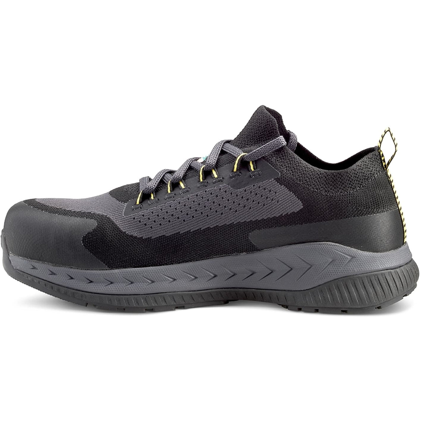 Terra Men's Eclipse Composite Toe Slip Resistant Athletic Work Shoe -Black- 4T8NBY - Overlook Boots
