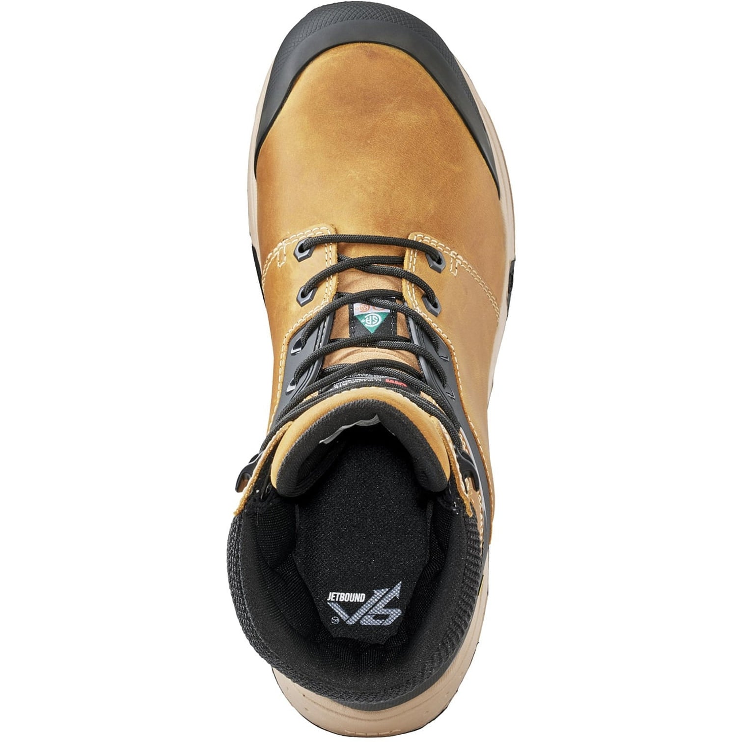 Terra Men's Carbine 8" Comp Toe WP Safety  Work Boot -Wheat- 4TCRWT  - Overlook Boots
