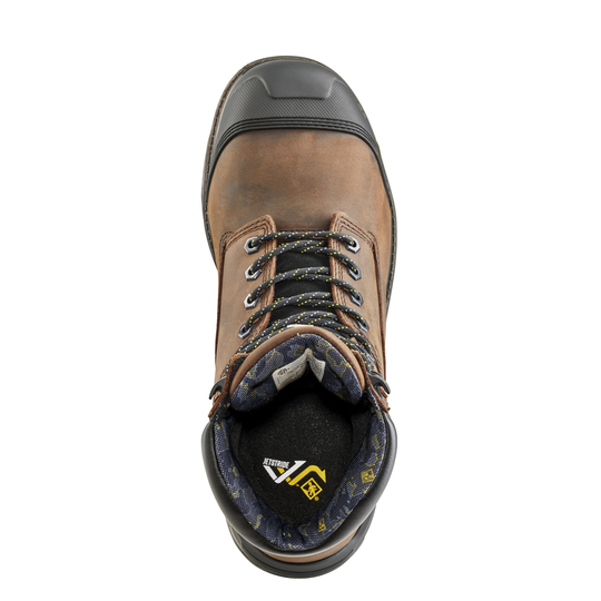 Terra Men's Terra Gantry LXI 8" Composite Toe Waterproof 400G Safety Work Boot - Brown - 8398DB - Overlook Boots