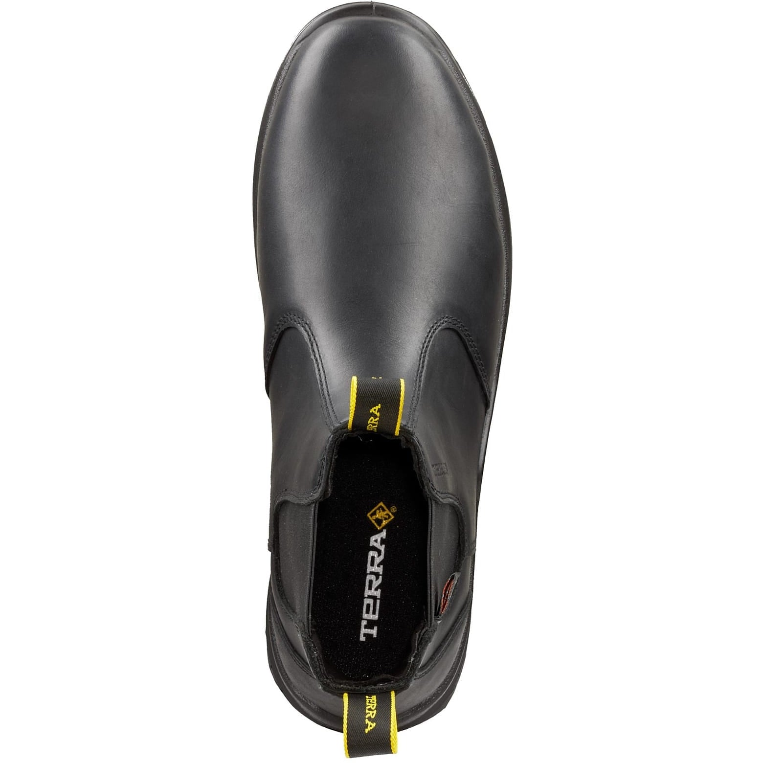 Terra Men's Murphy 6" Composite Toe Pull On Waterproof Safety Work Boot -Black- R4NRBK - Overlook Boots