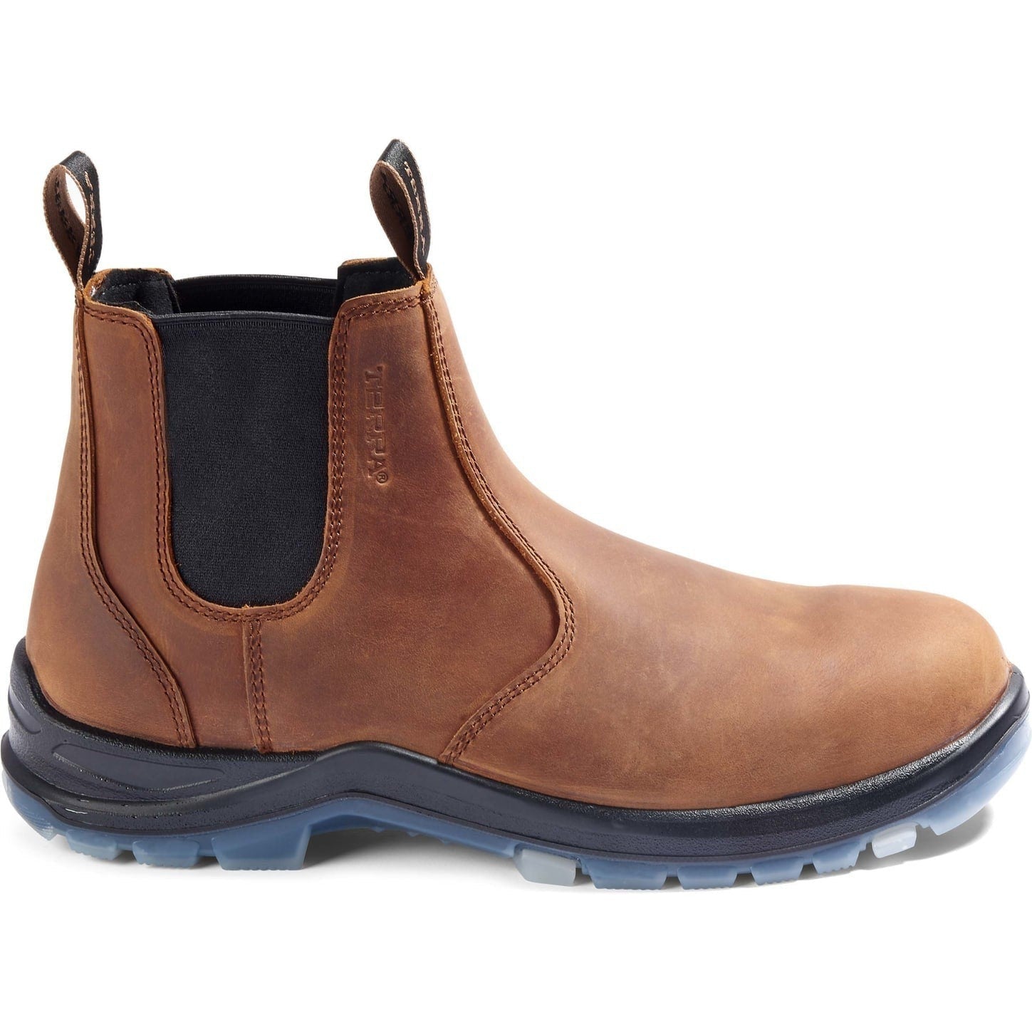 Terra Men's Murphy 6" Soft Toe WP Chelsea Work Boot -Brown- R4NSBN 3 / Medium / Brown - Overlook Boots