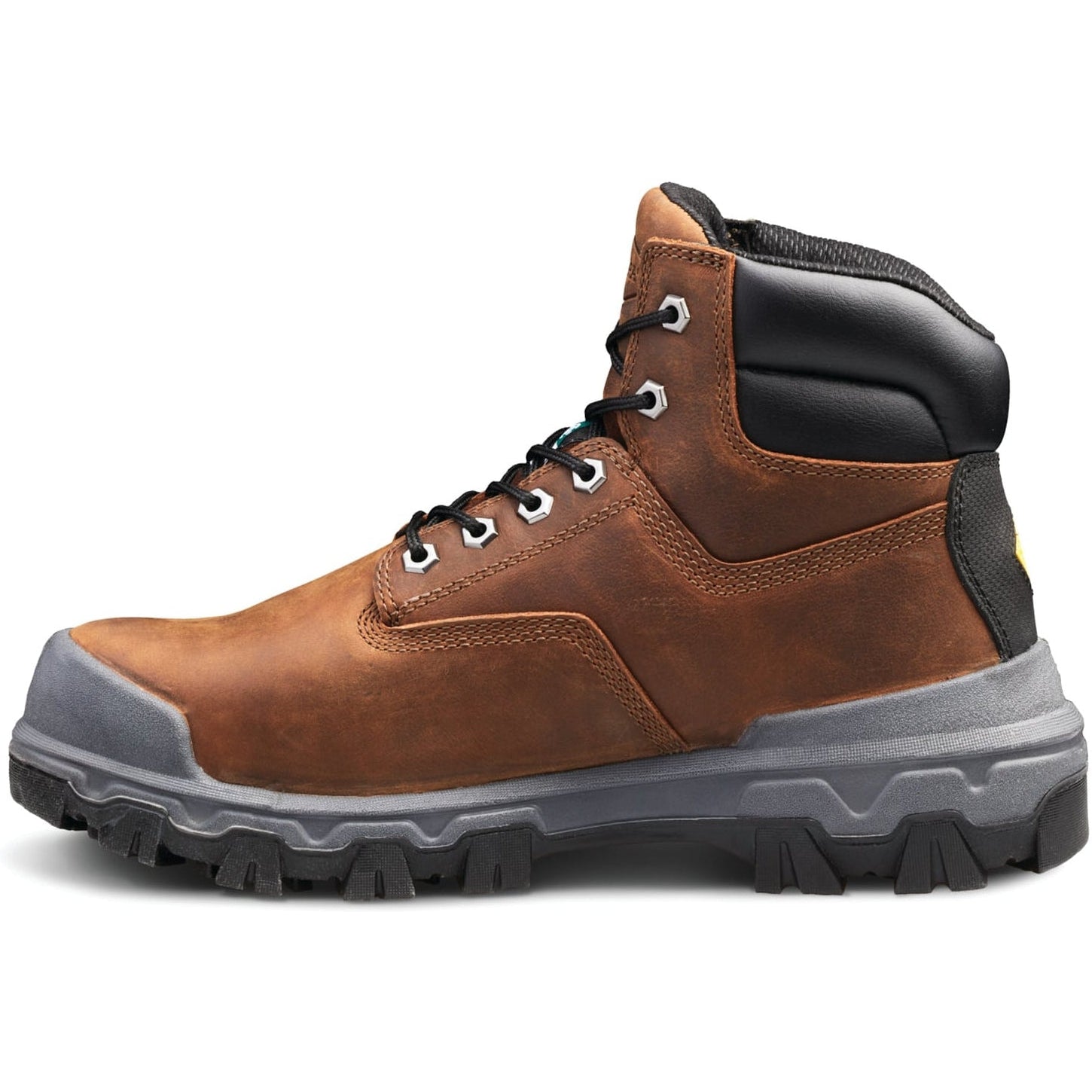 Terra Men's Sentry 2020 6" Comp Toe WP Safety Work Boot -Brown- R4NWBN  - Overlook Boots