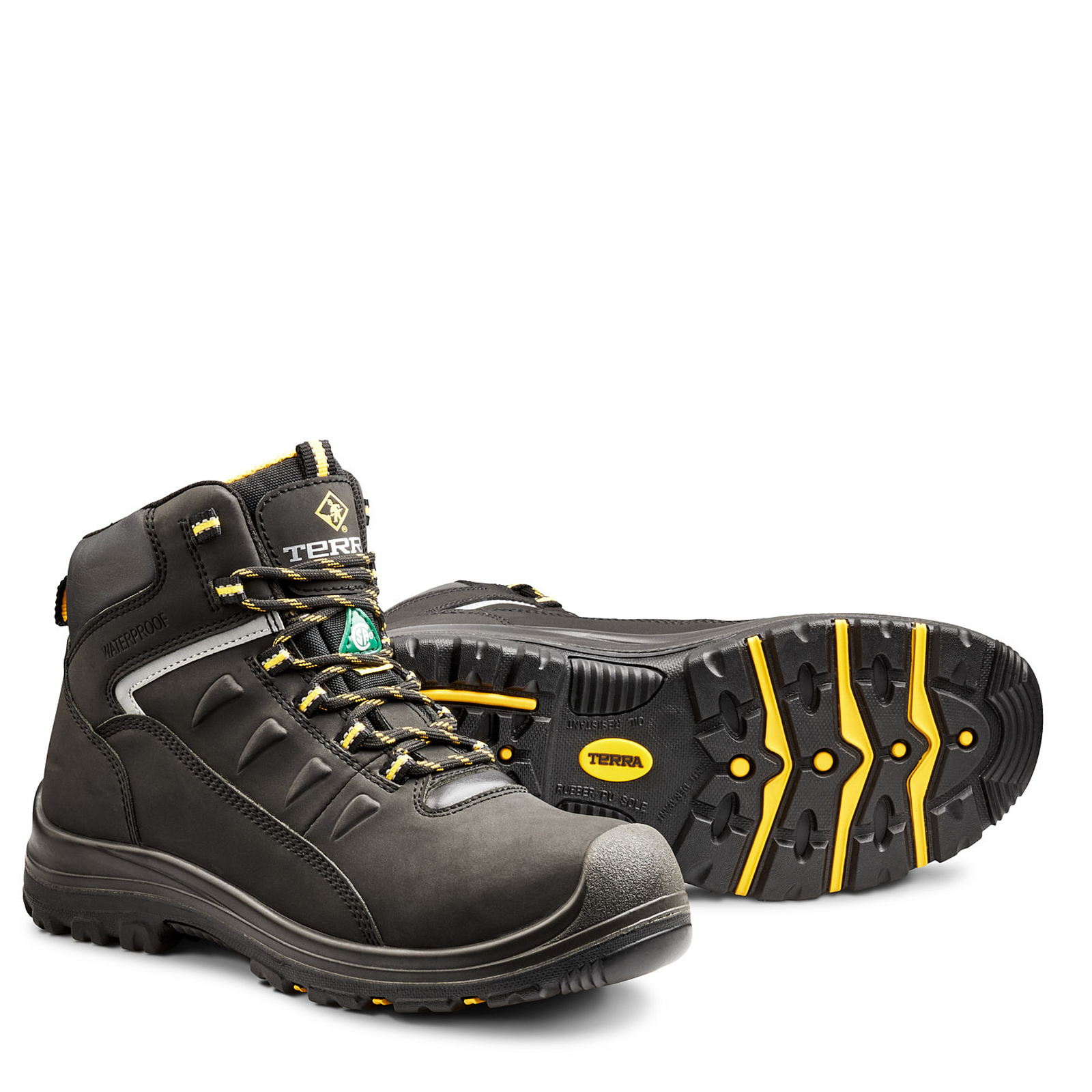 Men's Terra Findlay 6" Waterproof Composite Toe Safety Work Boot - TR305205  - Overlook Boots