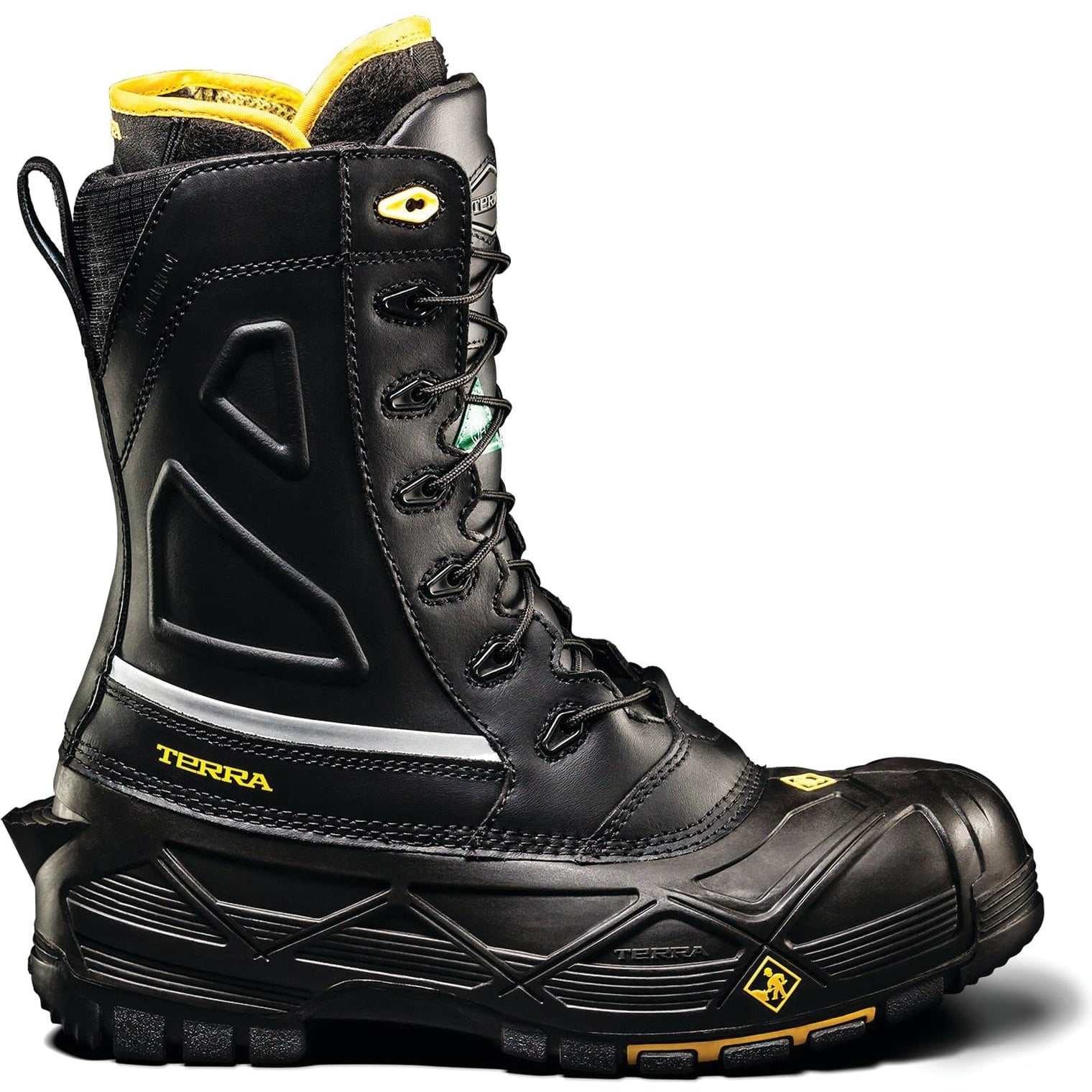 Terra Men's Crossbow Comp Toe WP Winter Safety Work Boot -Black- R5605B  - Overlook Boots