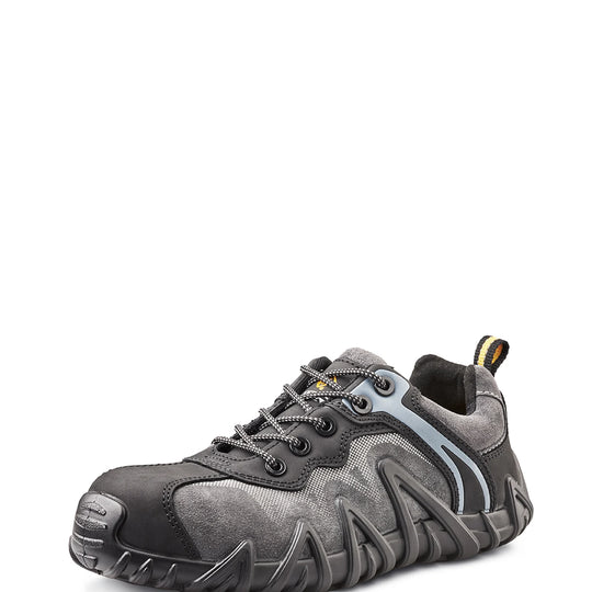 Terra Men's Venom Low Composite Toe Athletic Safety Work Shoe - Black - R8185B