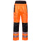 Portwest PW3 Hi-Vis Extreme Rain Pants - Orange/Black - PW342 Small / Orange - Overlook Boots