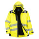 Portwest PW3 Hi-Vis 3-in-1 Jacket - Yellow/Black - PW365 Small - Overlook Boots
