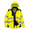 Portwest PW3 Hi-Vis Women's Winter Jacket - Yellow/Black - PW382 X-Small / Yellow - Overlook Boots