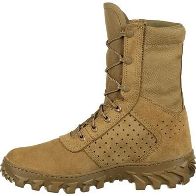 Rocky Men's S2V Enhanced Jungle 8" Soft Toe Puncture Resistant USA Made Military Boot- RKC071 - Overlook Boots