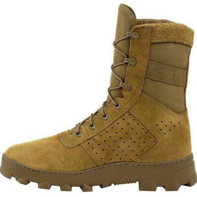 Rocky Men's USMC Tropical 8" Soft Toe Puncture Resistant USA Made Military Boot- RKC091 - Overlook Boots