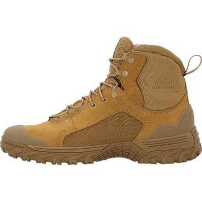 Rocky Men's Mountain Combat 6" Soft Toe Waterproof Military Boot - Brown - RKC178 - Overlook Boots