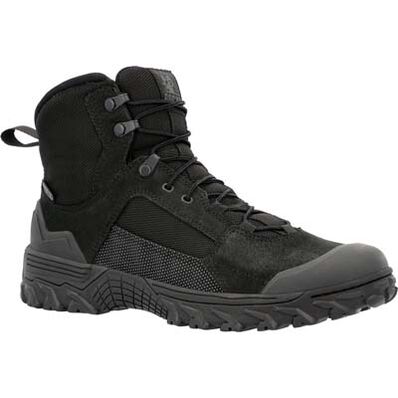 Rocky Men's Mountain Combat Soft Toe Waterproof Military Boot - Black - RKC179 3.0 / Medium / Black - Overlook Boots