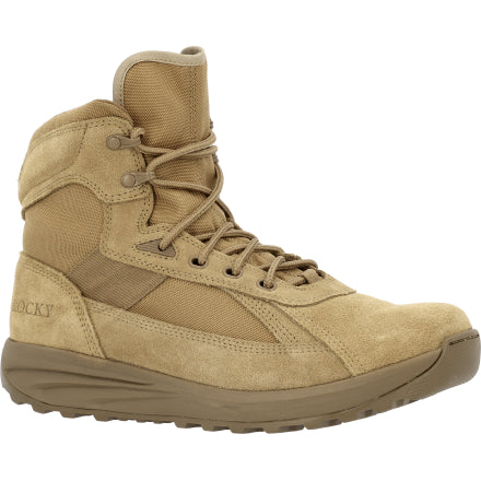 Rocky Men's 5" Commercial Military Boot - Coyote - RKC189 3 / Medium / Coyote - Overlook Boots