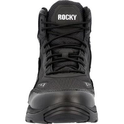 Rocky Men's Tac One 6" Soft Toe Waterproof Public Service Boot -Black- RKD0112 - Overlook Boots