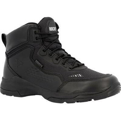 Rocky Men's Tac One 6" Soft Toe Waterproof Public Service Boot -Black- RKD0112 8.0 / Medium / Black - Overlook Boots