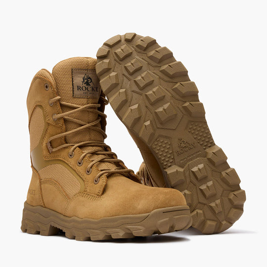 Rocky Alpha Force Lite Men's 8" Duty Boot - Coyote - RKD0140