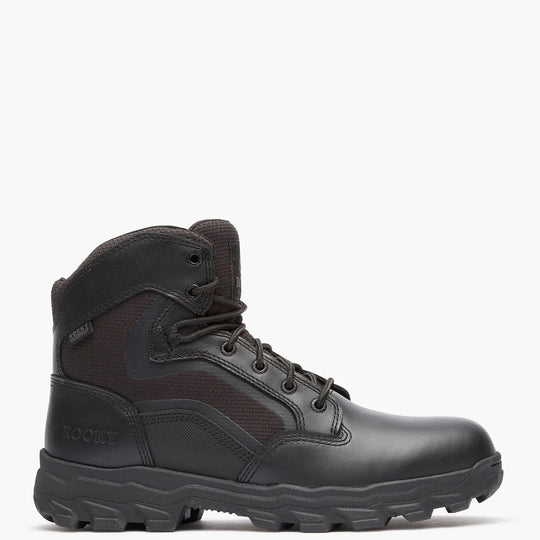Rocky Alpha Force Lite Men's 6" Waterproof Duty Boot - Black - RKD0141 - Overlook Boots