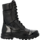 Rocky Men's Jump Boot 10" Side Zip Duty Boot - Black - RKD0150