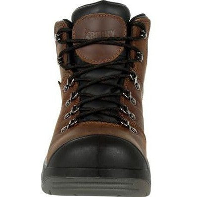 Rocky Women's Worksmart Composite Toe Waterproof Work Boot -Brown- RKK0265 - Overlook Boots