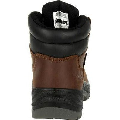 Rocky Women's Worksmart Composite Toe Waterproof Work Boot -Brown- RKK0265 - Overlook Boots