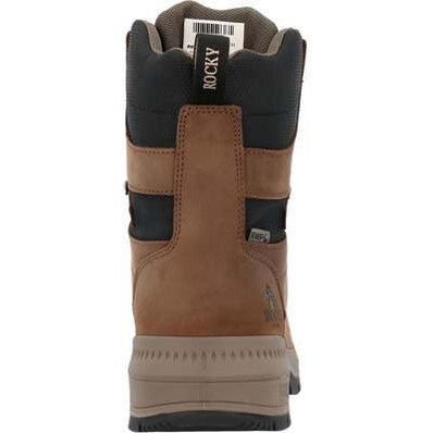 Rocky Men's Worksmart 8" Composite Toe Waterproof Slip Resistant Work Boot -Horse- RKK0482 - Overlook Boots