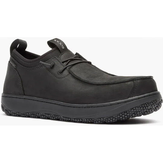 Rocky Men's Dry Strike Srx 3" Comp Toe Slip On Work Shoe- Black- RKK0518 - Overlook Boots