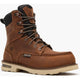 Rocky Men's Grindstone XTR 8” Waterproof Lace-Up Work Boot- Brown- RKK0519 7 / Medium / Brown - Overlook Boots