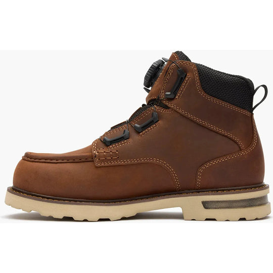 Rocky Men's Grindstone XTR 6” Waterproof BOA Work Boot - Brown - RKK0521 - Overlook Boots