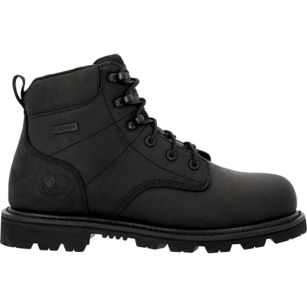 Rocky Men's Ranger 6" Waterproof Work Boot - Black - RKK0532
