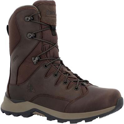 Rocky Men's Trophy Series 9" Soft Toe Waterproof 400G Hunt Boot -Brown- RKS0656 8.0 / Medium / Brown - Overlook Boots