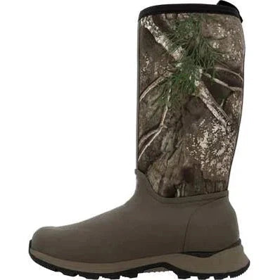 Rocky Men's Trophy Series 14" Soft Toe Waterproof 1000G Pull On Boot -Realtree- RKS0659 - Overlook Boots