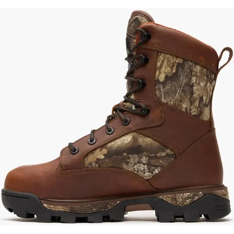 Rocky Men's BearClaw 9" WP 1000 Insulated Hunting Boot- Brown- RKS0695 - Overlook Boots