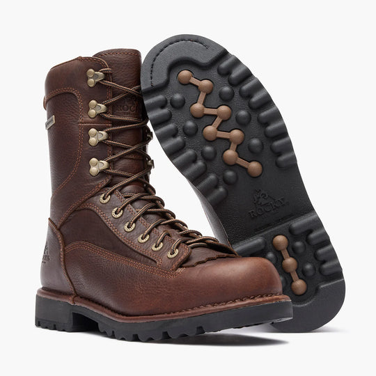 Rocky Men's Forester 10" Outdoor Boot - Brown - RKS0732 - Overlook Boots