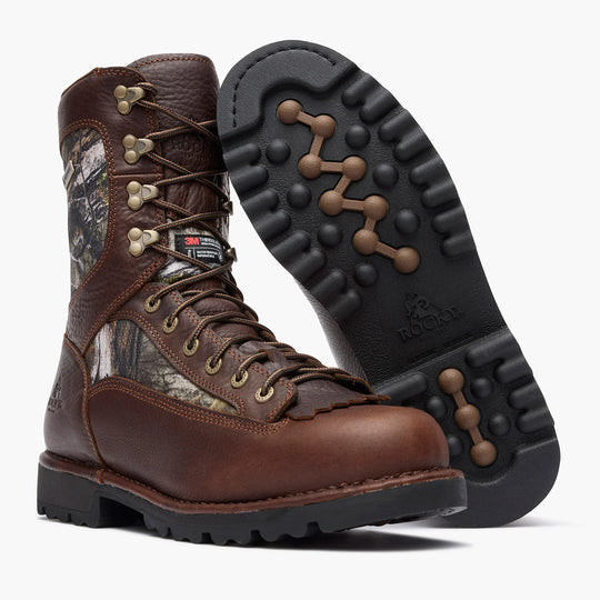 Rocky Men's Forester 10" Outdoor Hunt Boot - Mossy Oak - RKS0733 - Overlook Boots