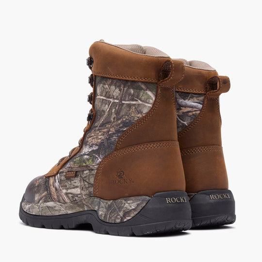 Rocky Men's Big Cypress 8" 800G Insulated Outdoor Hunt Boot - Mossy Oak - RKS0737 - Overlook Boots