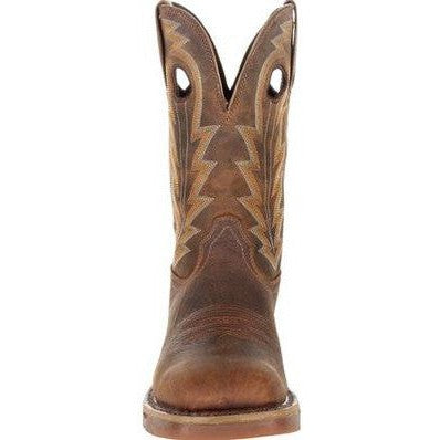 Rocky Men's Long Range 11" Square Toe Waterproof Western Boot -Brown- RKW0278 - Overlook Boots
