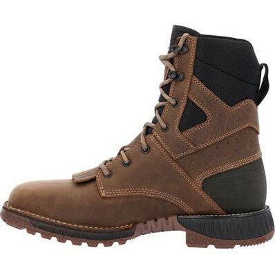 Rocky Men's Hi Wire 11" Comp Toe WP Western Work Boot -Earth- RKW0427  - Overlook Boots