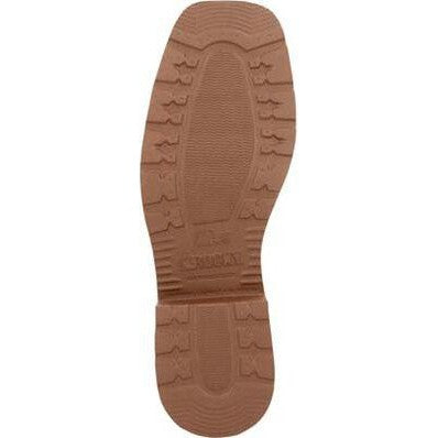 Rocky Men's Monocrepe 12" Square Toe Waterproof Western Boot -Brown- RKW0438 - Overlook Boots