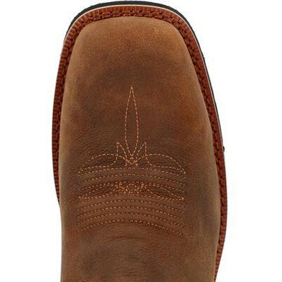 Rocky Men's Monocrepe 12" Square Toe Waterproof Western Classic - Brown- RKW0441 - Overlook Boots