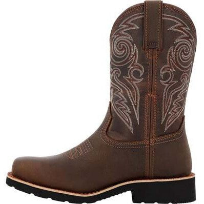 Rocky Women's Monocrepe 11" Steel Toe Waterproof Western Classic Boot- RKW0443 - Overlook Boots
