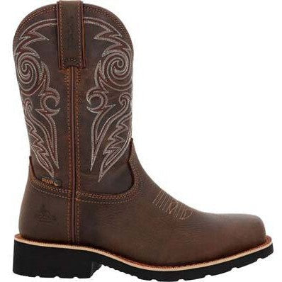 Rocky Women's Monocrepe 11" Steel Toe Waterproof Western Classic Boot- RKW0443 - Overlook Boots