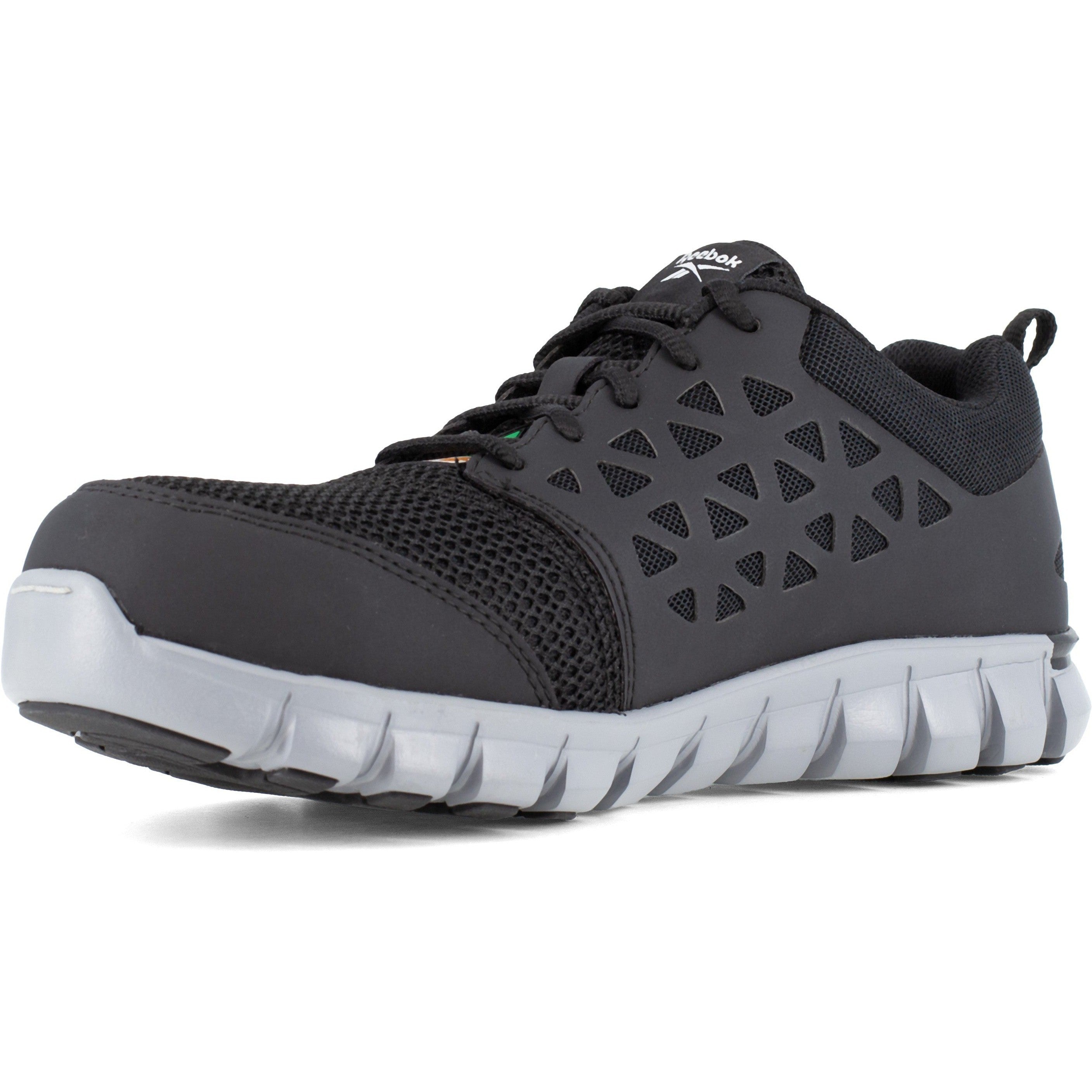 Reebok Men's Sublite Cushion Athletic Work Shoe - Black - IB4041 - Overlook Boots